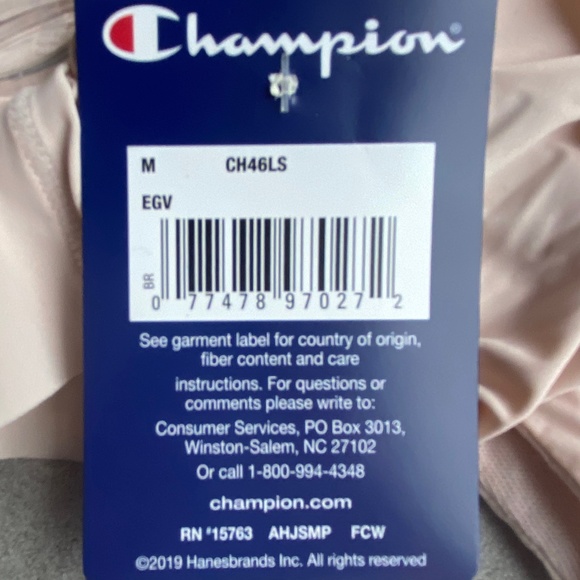 LOT OF 2 CHAMPION DOUBLE DRY Thongs in Blush Color Size Medium NWT - Picture 8 of 11
